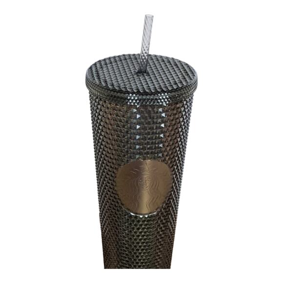 New Starbucks Black StuddedTumbler 2020 Venti 24Oz Cup - Picture 6 of 7